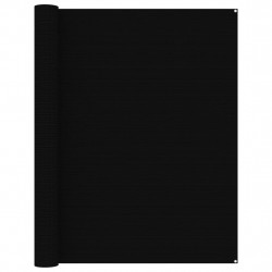 Tapis de tente 250x500 cm Noir