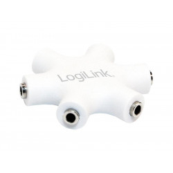 Adaptateur acoustique LogiLink jusqu\'à 5 personnes (CA1088) - Blanc