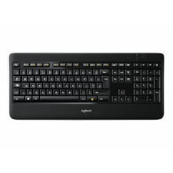 Clavier éclairé sans fil Logitech. K800 US INT\'L - Disposition NSEA 920-002380