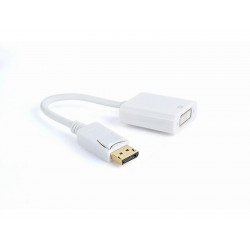 Adaptateur CableXpert DisplayPort vers DVI A-DPM-DVIF-002-W