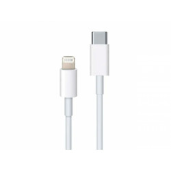 Reekin 2.4A Câble de Charge Rapide 12W USB-C vers Lightning 1M (Blanc)