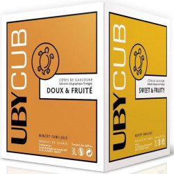 BIB 3L UBY CUB Côtes de Gascogne vin blanc doux