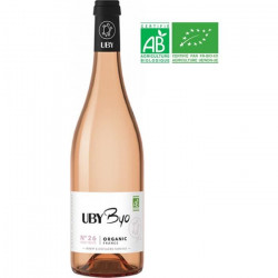 Domaine Uby Byo Côtes de Gascogne - Vin rosé du Sud - Bio