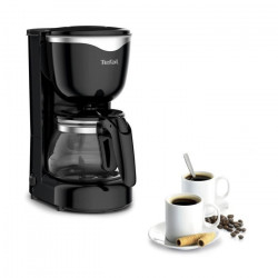 TEFAL CM340811 Perfectta Cafetiere filtre, Capacité 0,6 L, Anti-goutte, On/Off lumineux, Maintien au chaud 30 min, Arret automa